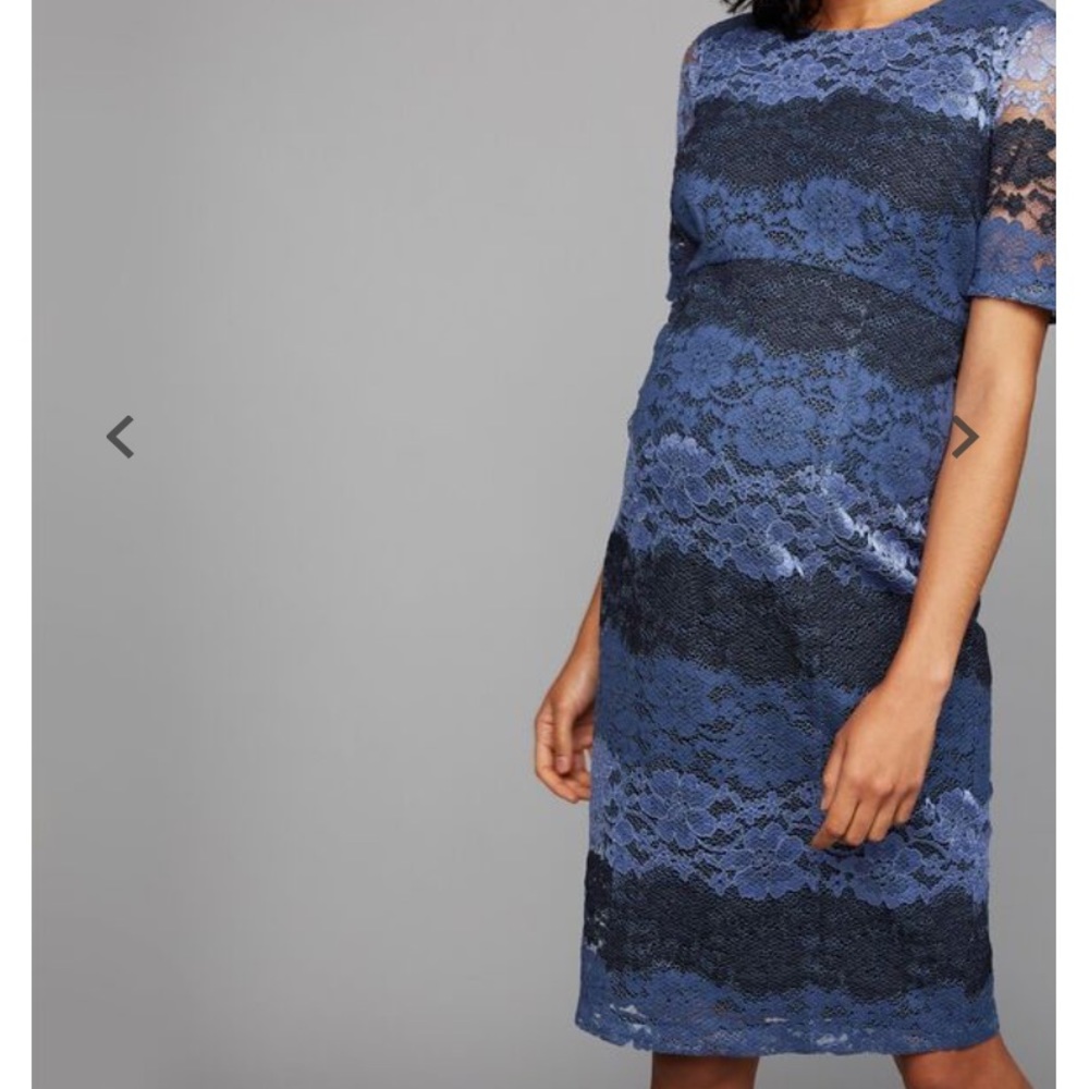 A Pea in the Pod maternity Lace Dress